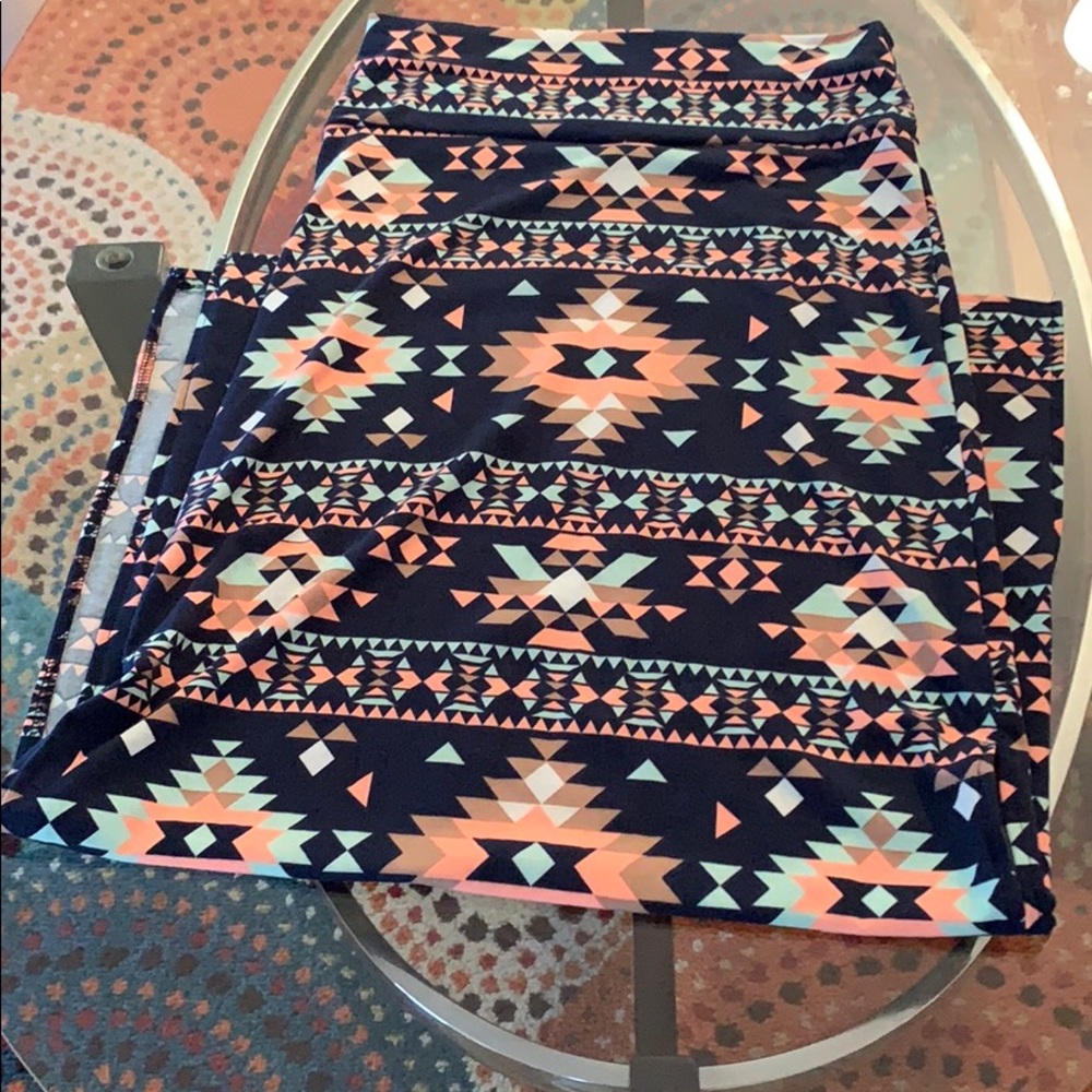 Multi colored maxi skirts